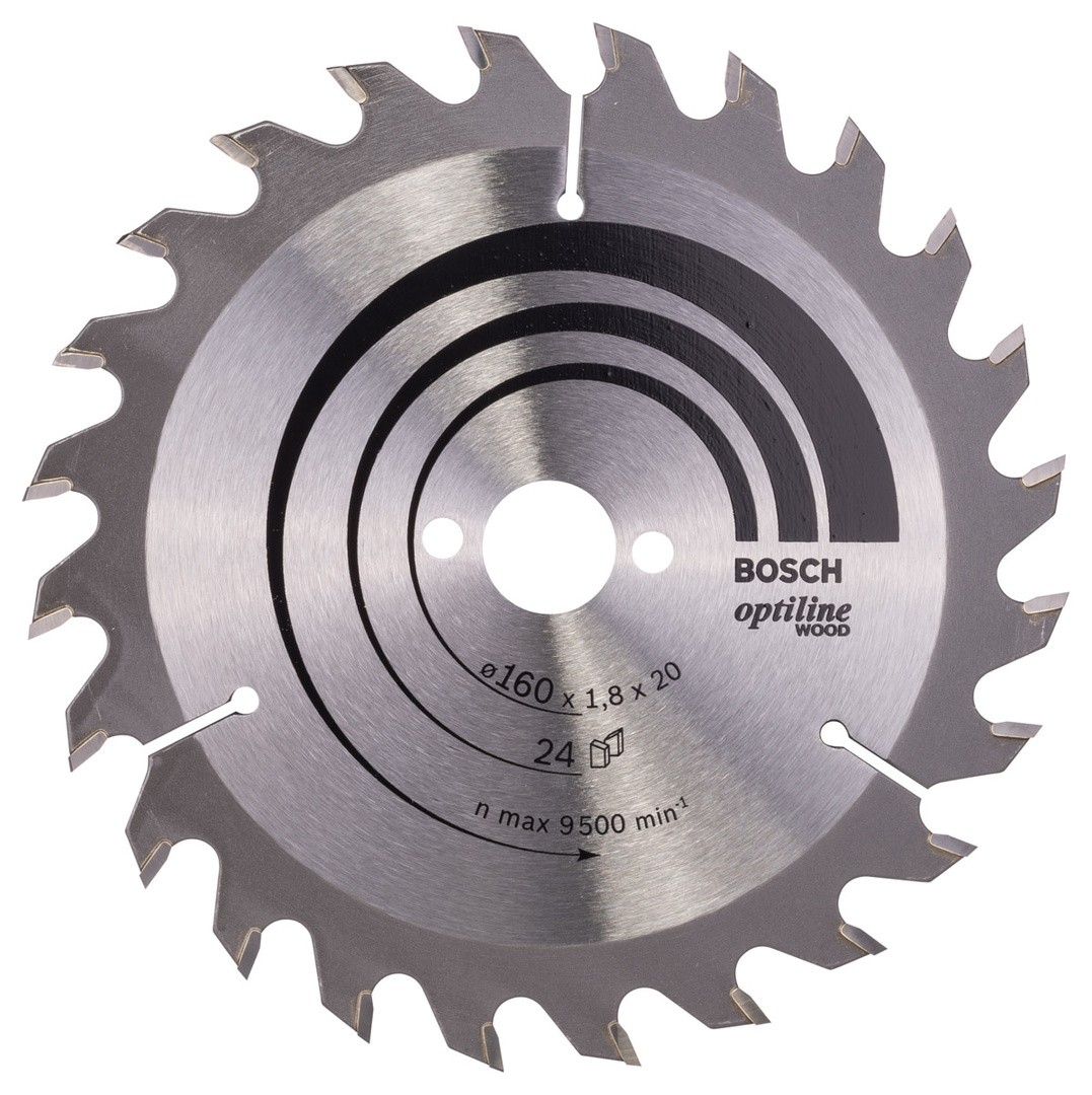 LIST ŽAGE ZA LES WIDIA BOSCH 160X20/16X1.8 ZOB 24