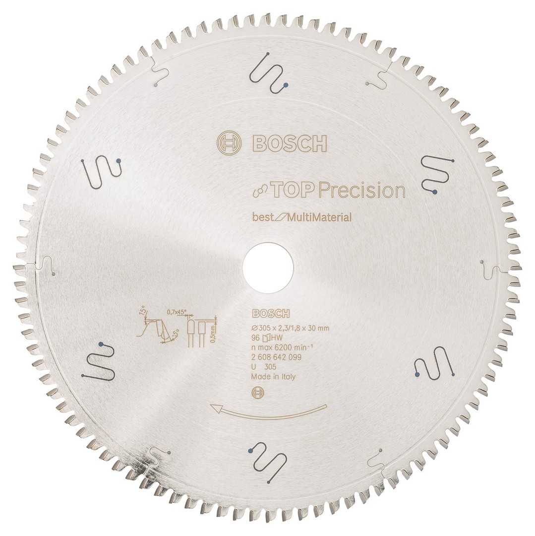 LIST ŽAGE ZA LES WIDIA BOSCH 305X30X2.3 ZOB 96
