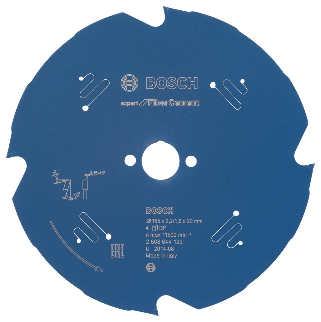 LIST ŽAGE ZA LES WIDIA BOSCH 165X20X2.2 ZOB 4
