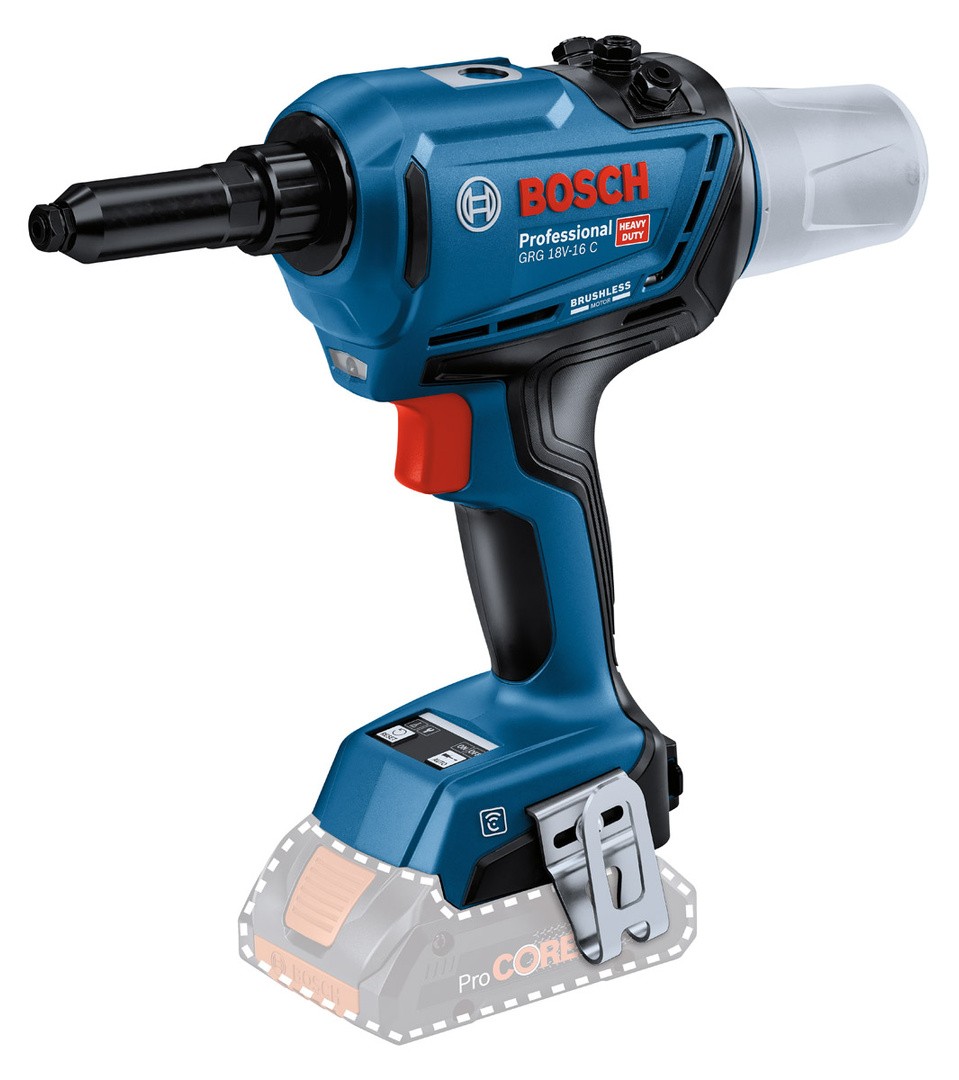 AKU. PIŠTOLA ZA KOVIČENJE BOSCH PROFESSIONAL GRG 18V-16 C