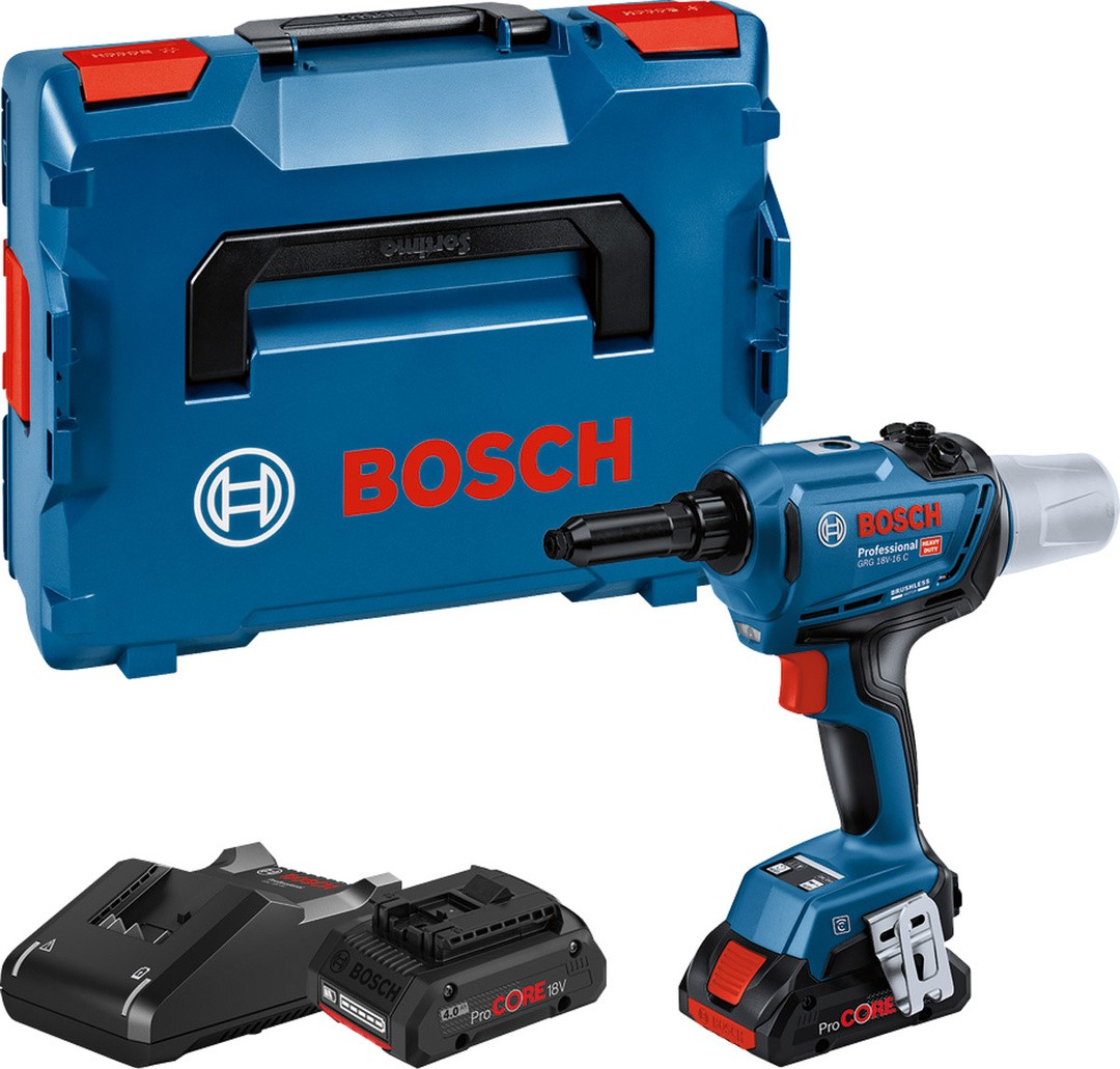 AKU. PIŠTOLA ZA KOVIČENJE BOSCH PROFESSIONAL GRG 18V-16 C