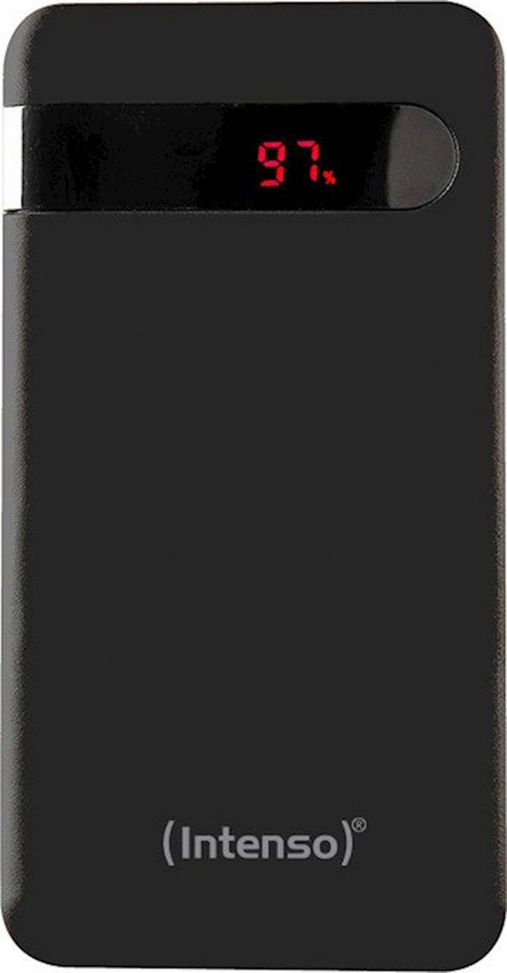 POLNILNIK ZA GSM INTENSO PD10000 ČRNA 10000 MAH USB A QUICKCHARGE, USB C