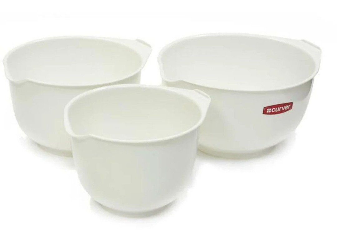 POSODA ZA PRIPRAVO HRANE CURVER 1.5L+2L+2.5L SET 3/1 BELA