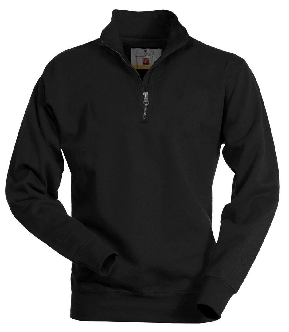 PULOVER PAYPER CANADA Z 1/4 ZADRGO ČRNA 2XL