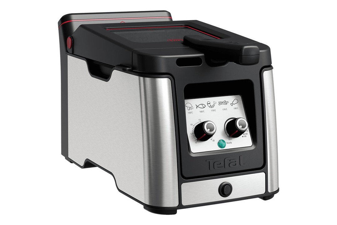 TEFAL CLEAR DUO CVRTNIK,FR600D10, MANJ DIMA IN NEPRIJETNIH VONJAV, XL PREGLEDNO OKNO PROTI ZAMEGLJEVANJU.
