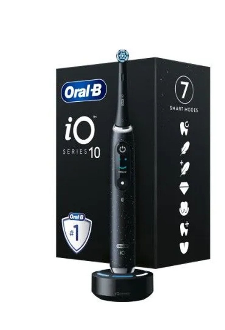 ELEKTRIČNA ZOBNA ŠČETKA ORALB IO10 CRNA