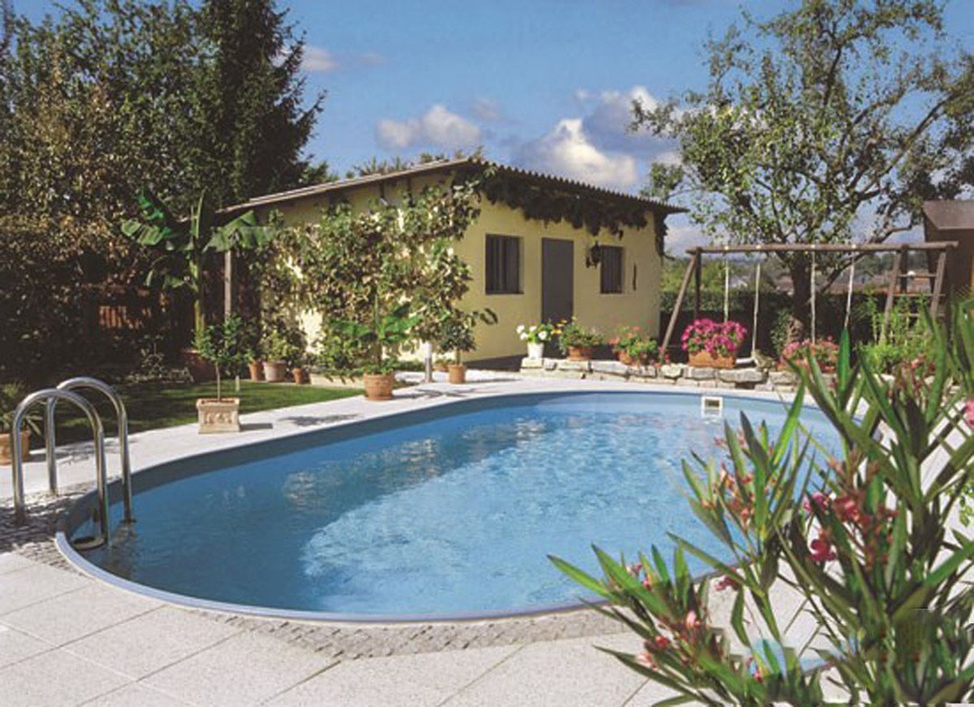 VGRADNI BAZEN SUMMER FUN SET FLORENZ 3.50 X 7.00 X 1.20 M