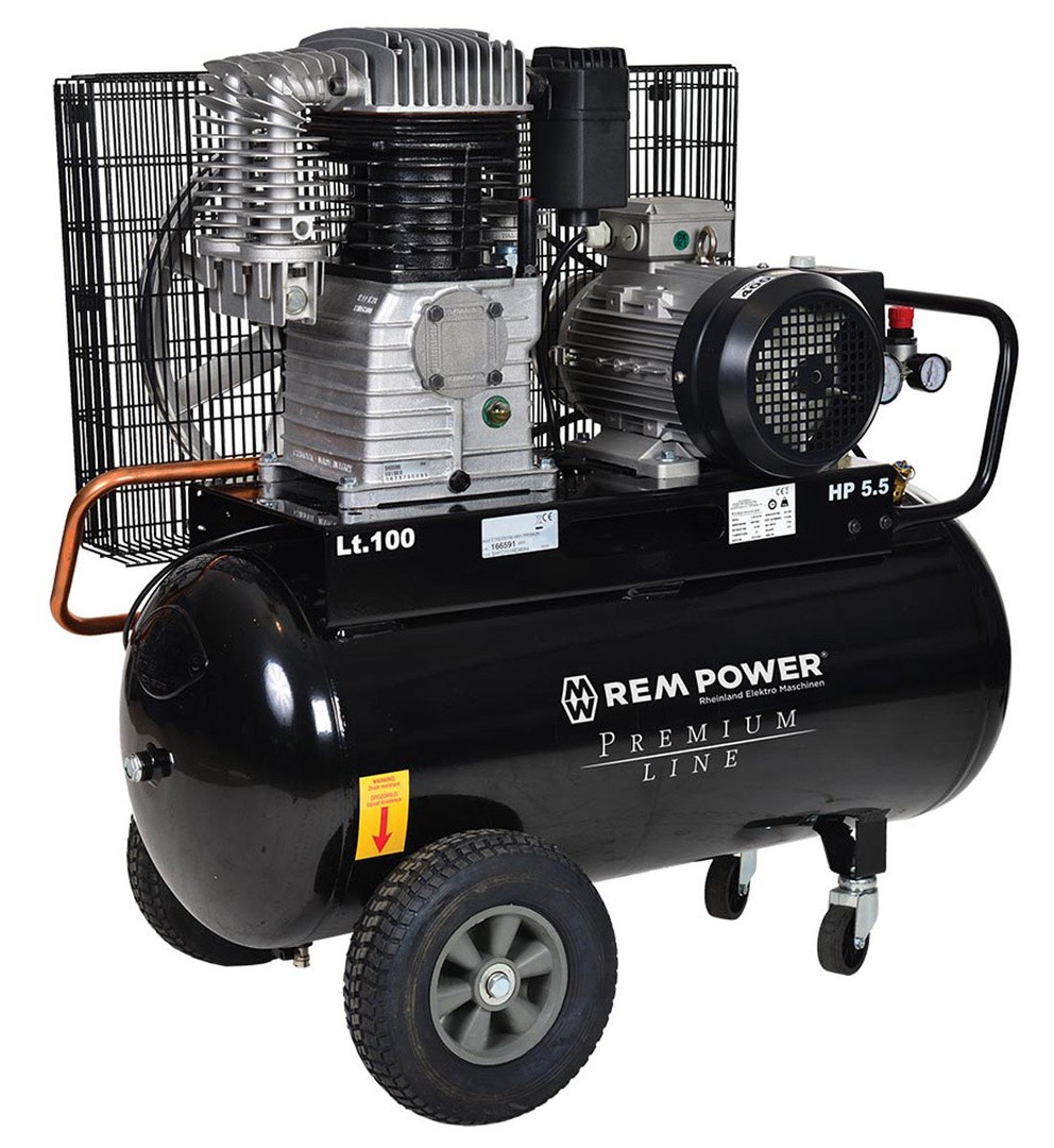 BATNI KOMPRESOR REM POWER E 755/10/100, 400 V PREMIUM LINE