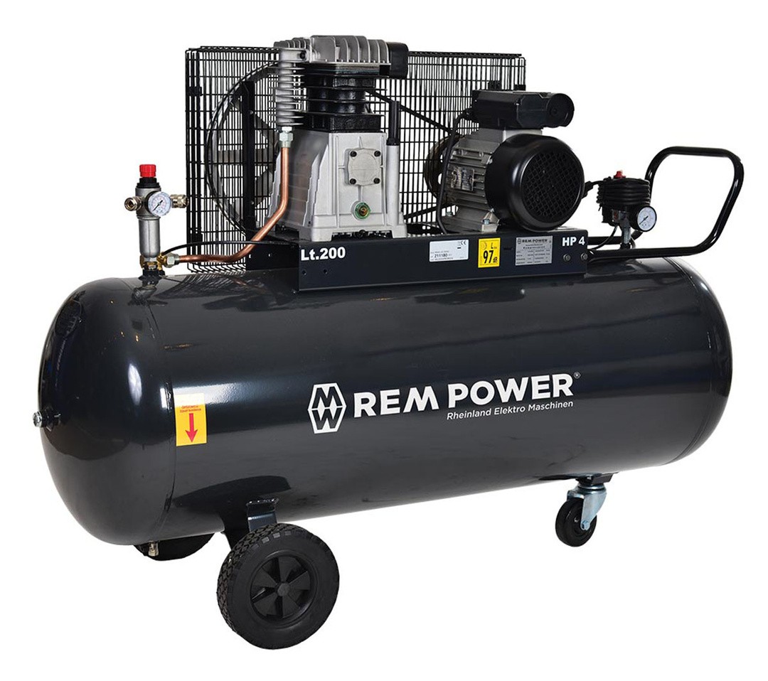 BATNI KOMPRESOR REM POWER E 500/9/200, 400 V