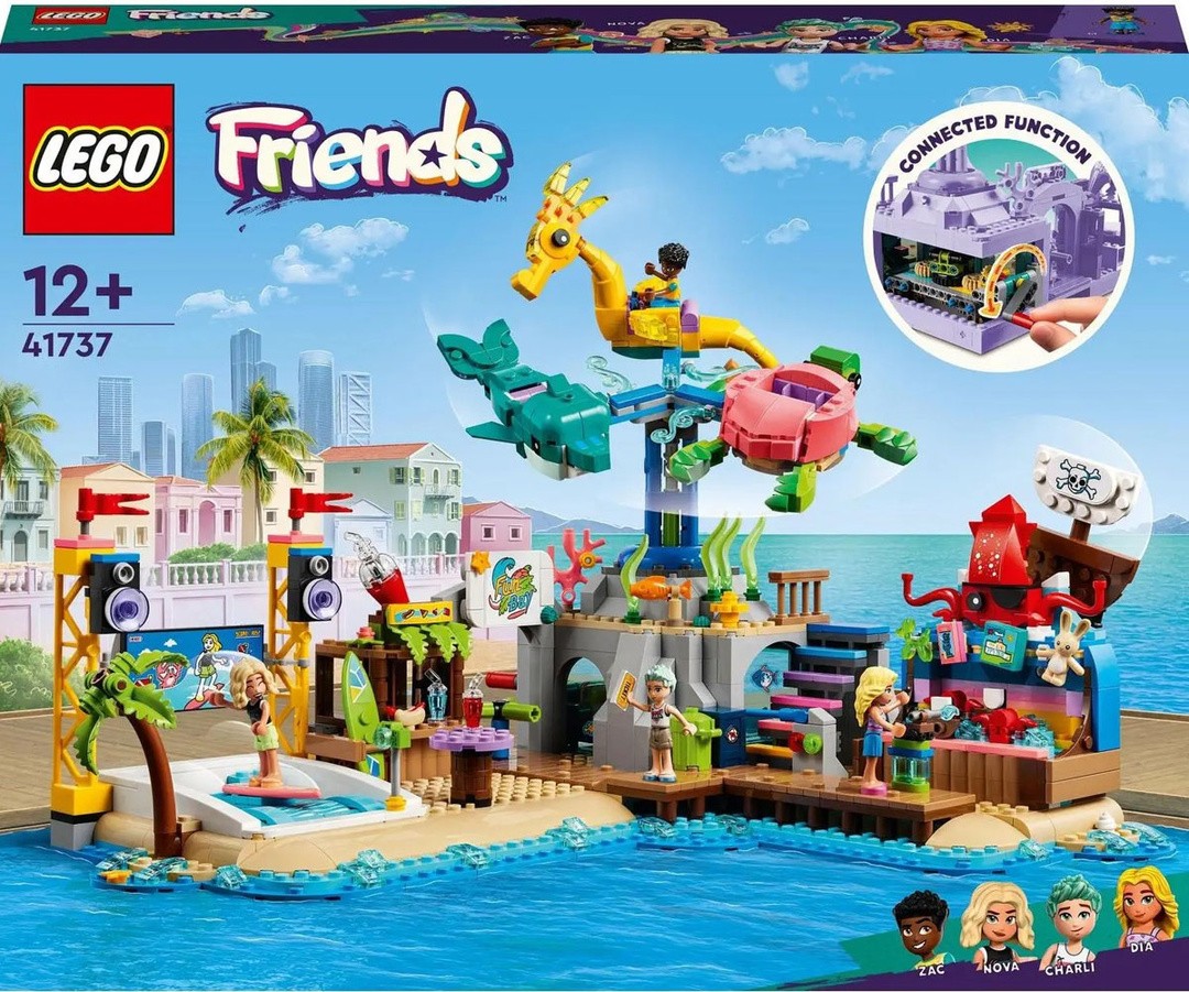KOCKE LEGO FRIENDS ZABAVIŠČNI PARK NA PLAŽI 41737