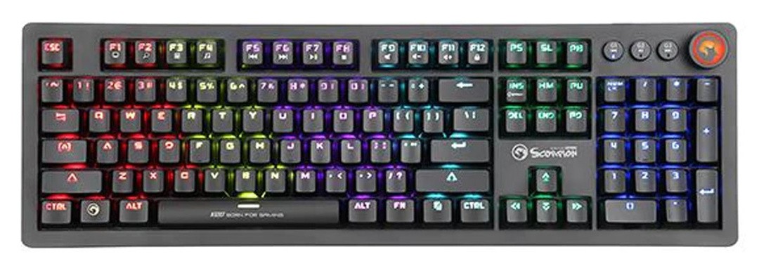 TIPKOVNICA MARVO KG917 RGB MEHANSKA