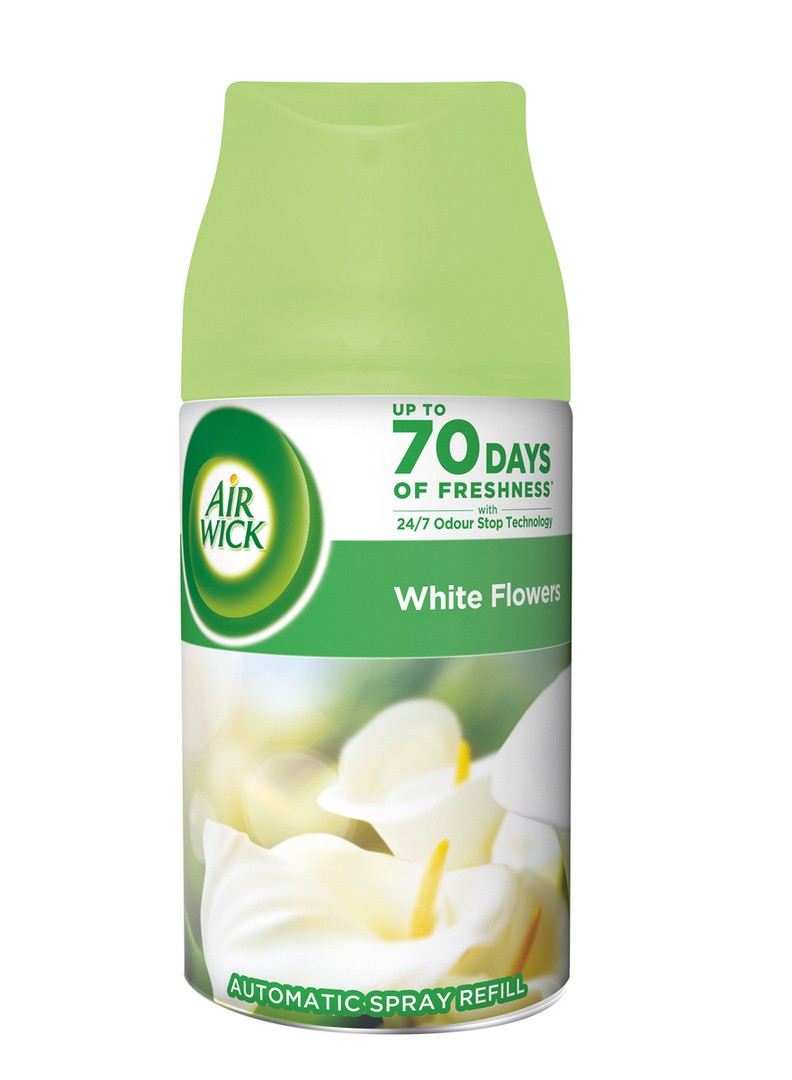 OSVEŽILEC ZRAKA V SPREJU AIRWICK FRESHMATIC POLNILO WHITE FLOWERS 250 ML