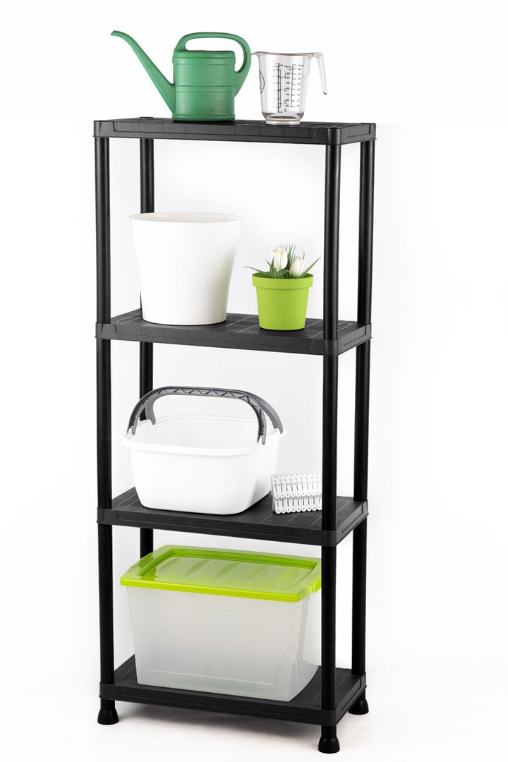 PVC REGAL PRACTIC 138X60X30 CM 4P/20KG ČRN