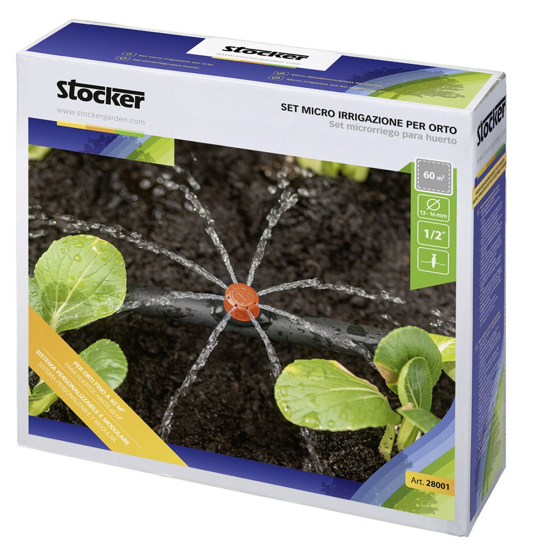 SISTEM ZA ZALIVANJE STOCKER STOCKER NAMAKALNI SET ZA VRT 60M2
