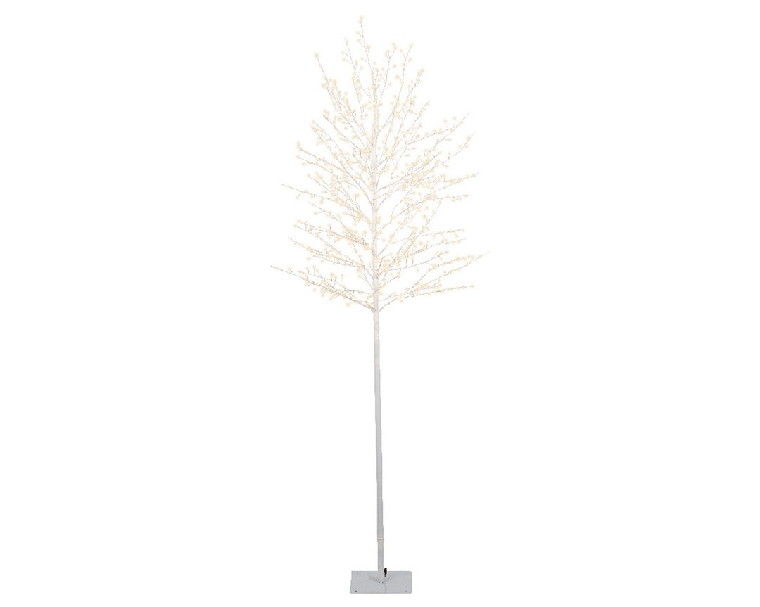 DEKORACIJA LUMINEO MICRO LED 180 CM 3D DREVO ZUNANJE TOPLO BELE