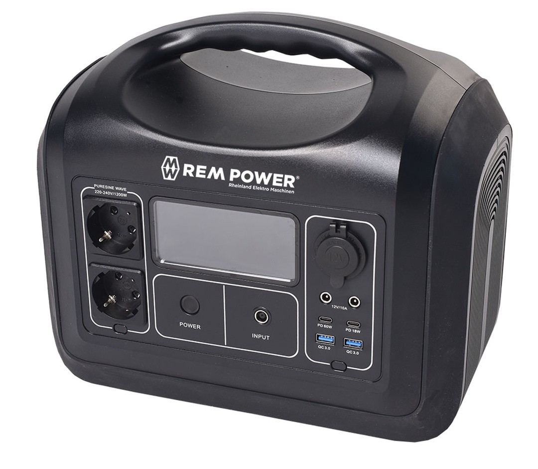PRENOSNI HRANILNIK REM POWER PBEM 1200E