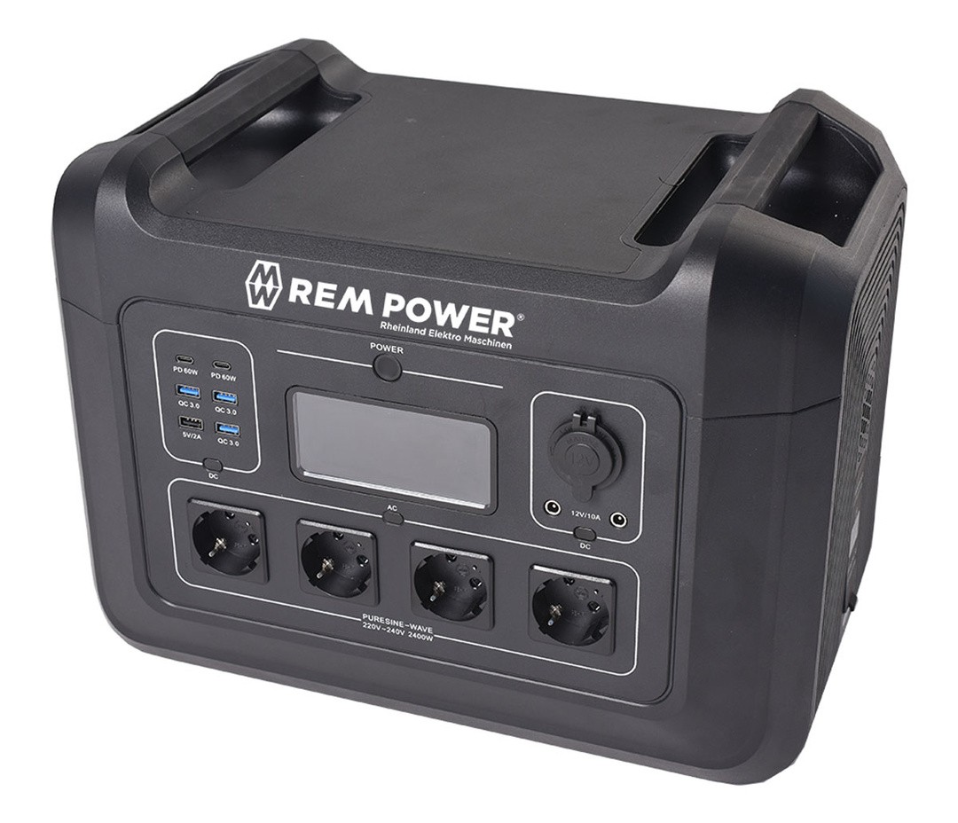 PRENOSNI HRANILNIK REM POWER PBEM 2400E