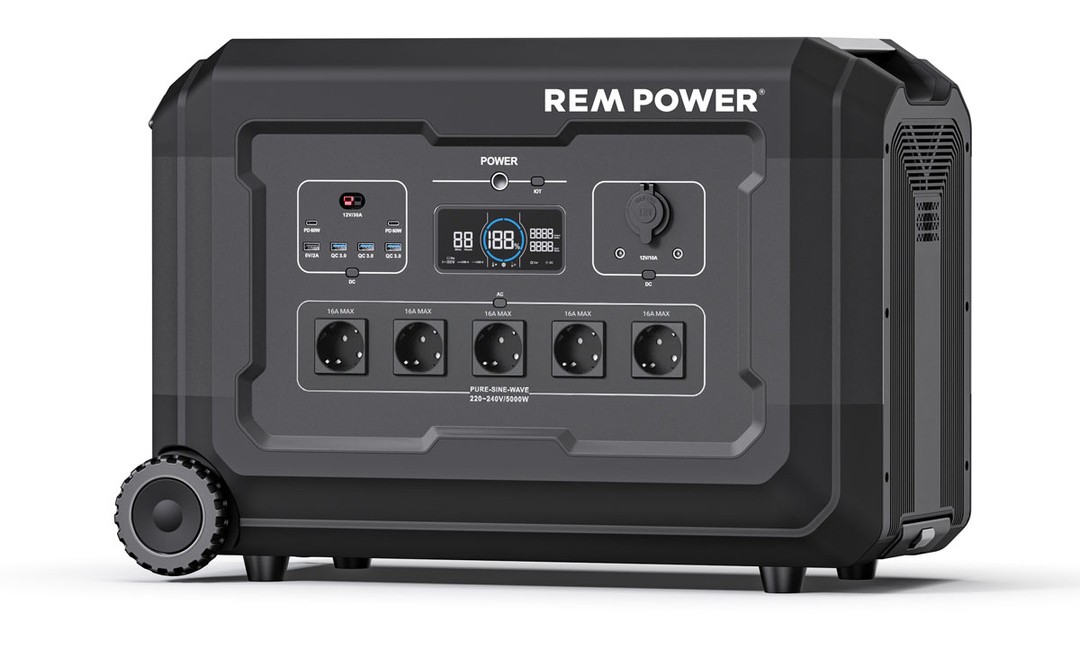 PRENOSNI HRANILNIK REM POWER PBEM 5000E