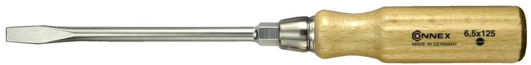 PLOŠČATI IZVIJAČ CONMETALL 4.5 X 90 MM LESENI ROČAJ
