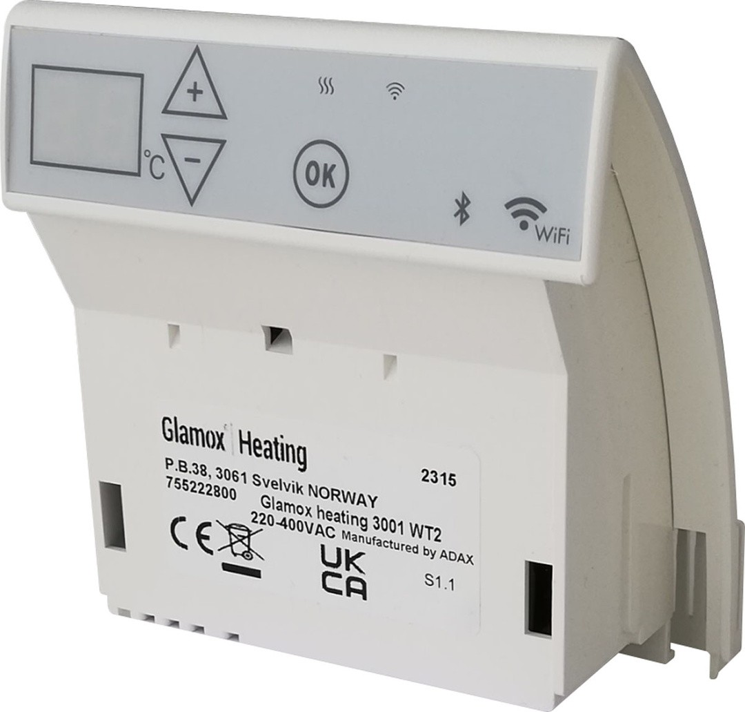 DODATEK ZA OGREVALO GLAMOX TERMOSTAT WT/BT WI-FI