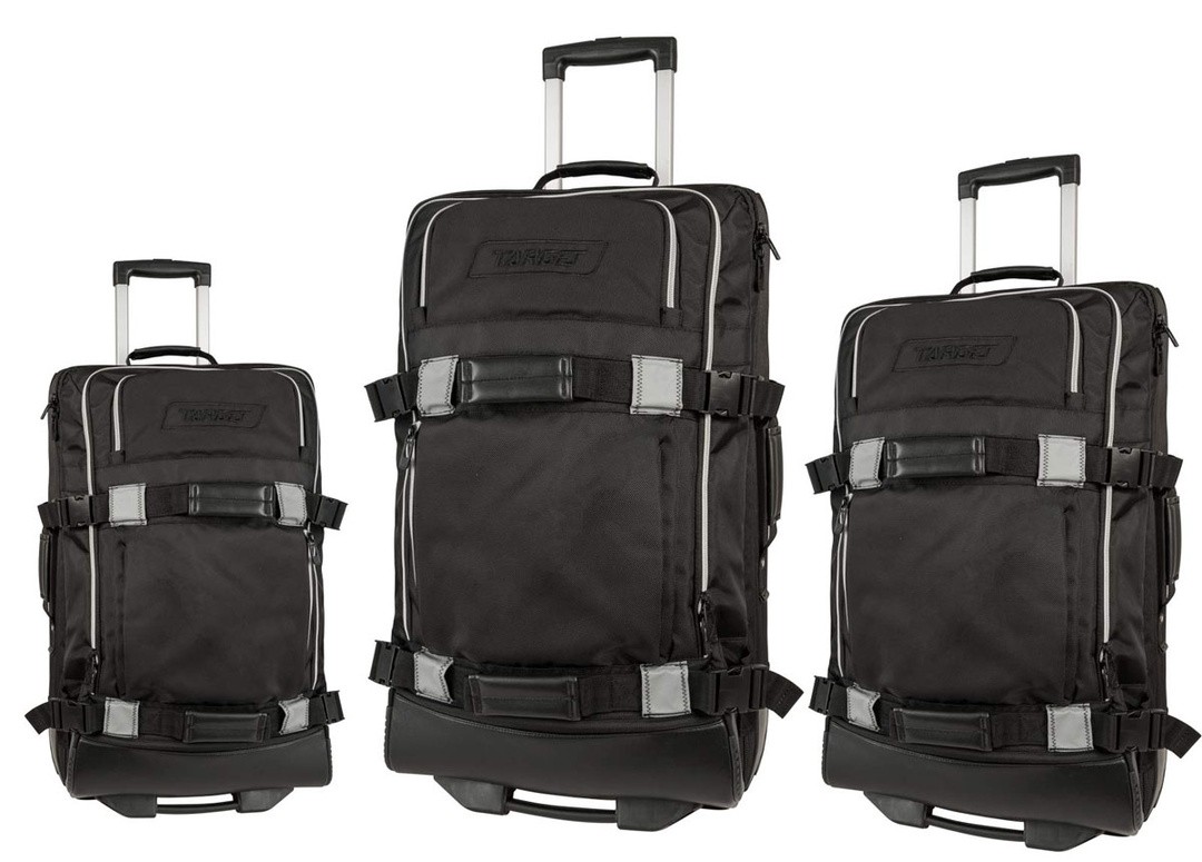 SET POTOVALNIH TORB TARGET TROLLEY 3/1 ČRNI 11-6181