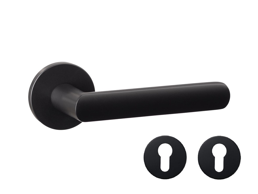 ALU KLJUKA ZA VRATA APECS ECOVISION-R KUMA + PZ BLM
