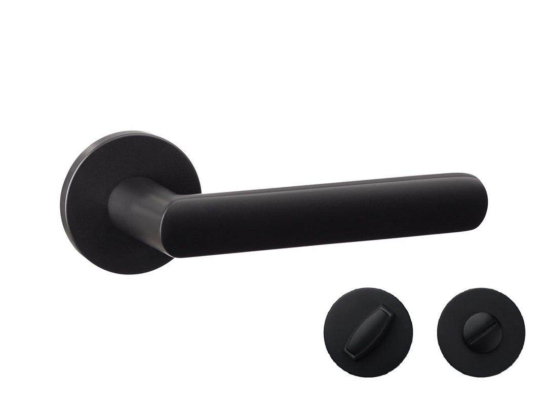 ALU KLJUKA ZA VRATA APECS ECOVISION-R KUMA + WC BLM