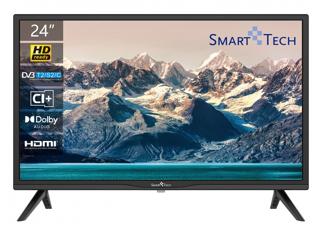 TELEVIZOR SMARTTECH 24" HD LED 220/12V TV