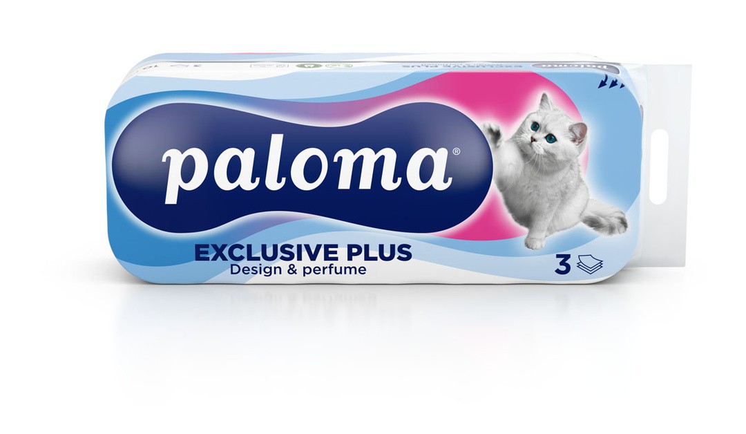 TOALETNI PAPIR PALOMA EXCLUSIVE TISKAN PARFUMIRAN 10/1