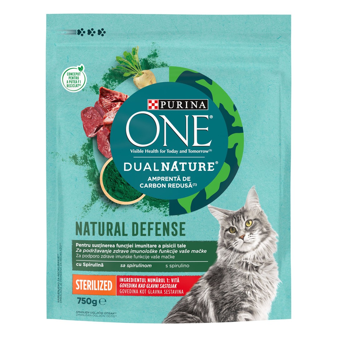 ONE DUAL NATURE BRIKETI STERIL GOV. 750G