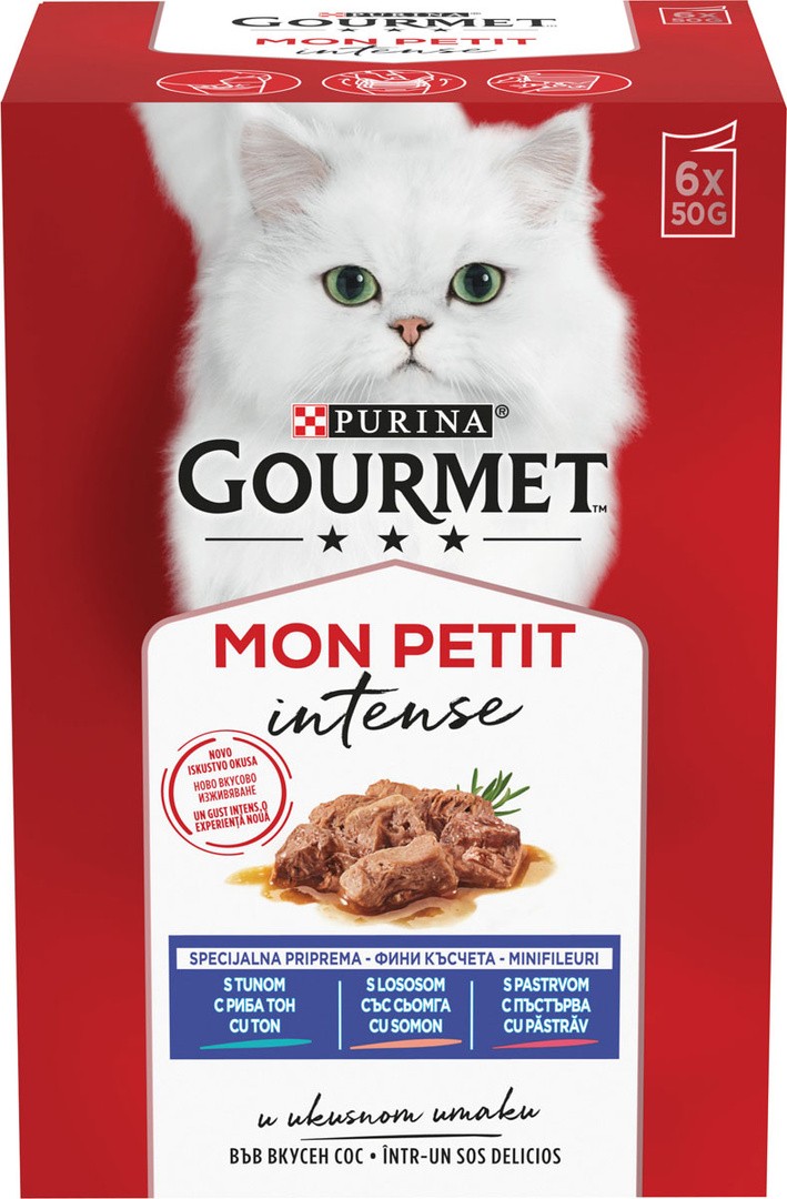 GOURMET MON PETIT TUN, LOS, POST 6X50G