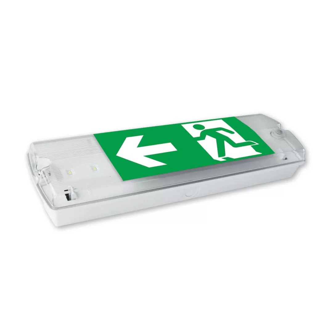 VARNOSTNA SVETILKA COMMEL LED 220-240 V IP65 AVTONOMIJA DELA 3 URE