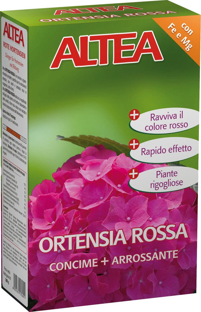 GNOJILO ZA OKR. RASTLINE ALTEA RDEČILO ZA HORTENZIJE 750 G