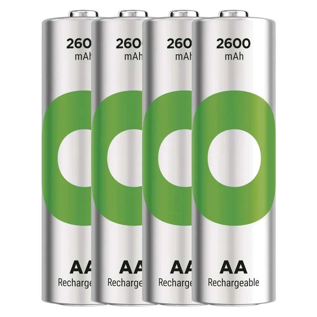 POLNILNI BATER.VLOŽEK GP RECYKO 2600 MAH HR6 (AA) 4KOS
