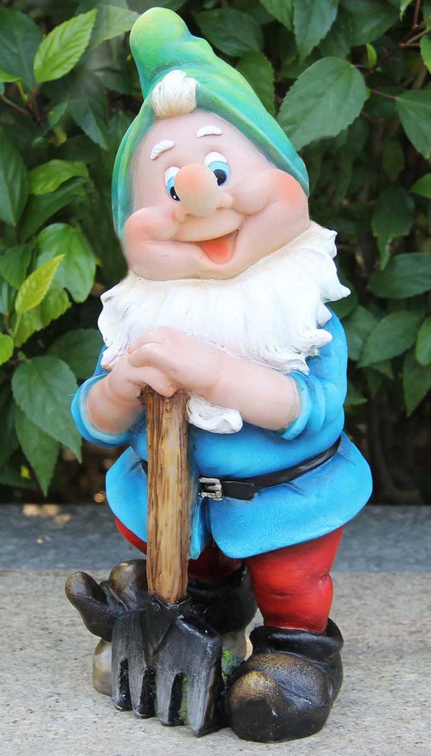 FIGURA, OKRASNA PALČEK Z VILAMI VIŠ 30 CM