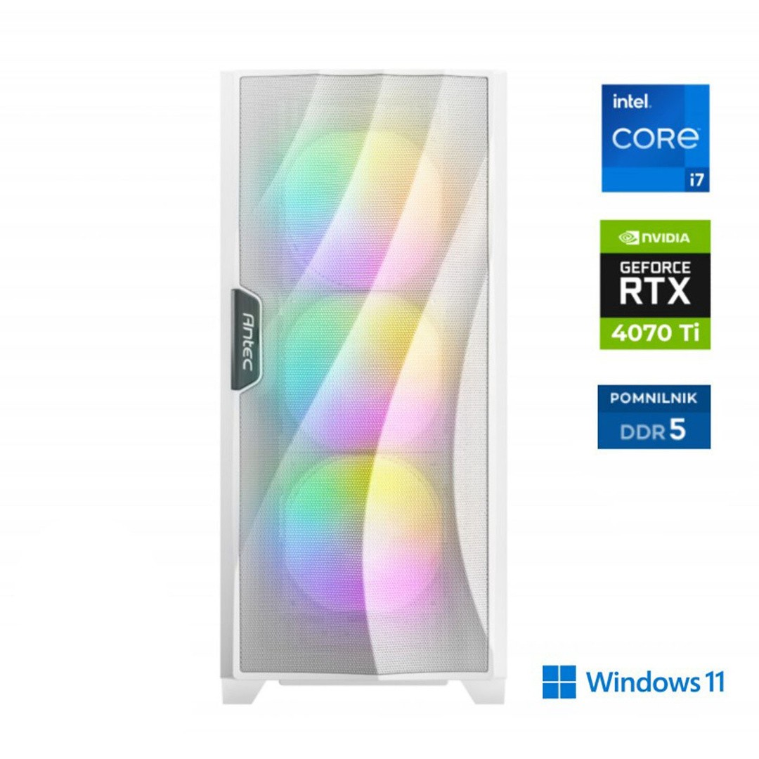 RAČUNALNIK ANNI GAMER ELITE I7-13700F / RTX 4070 TI / 32 GB / 2 TB / W11H