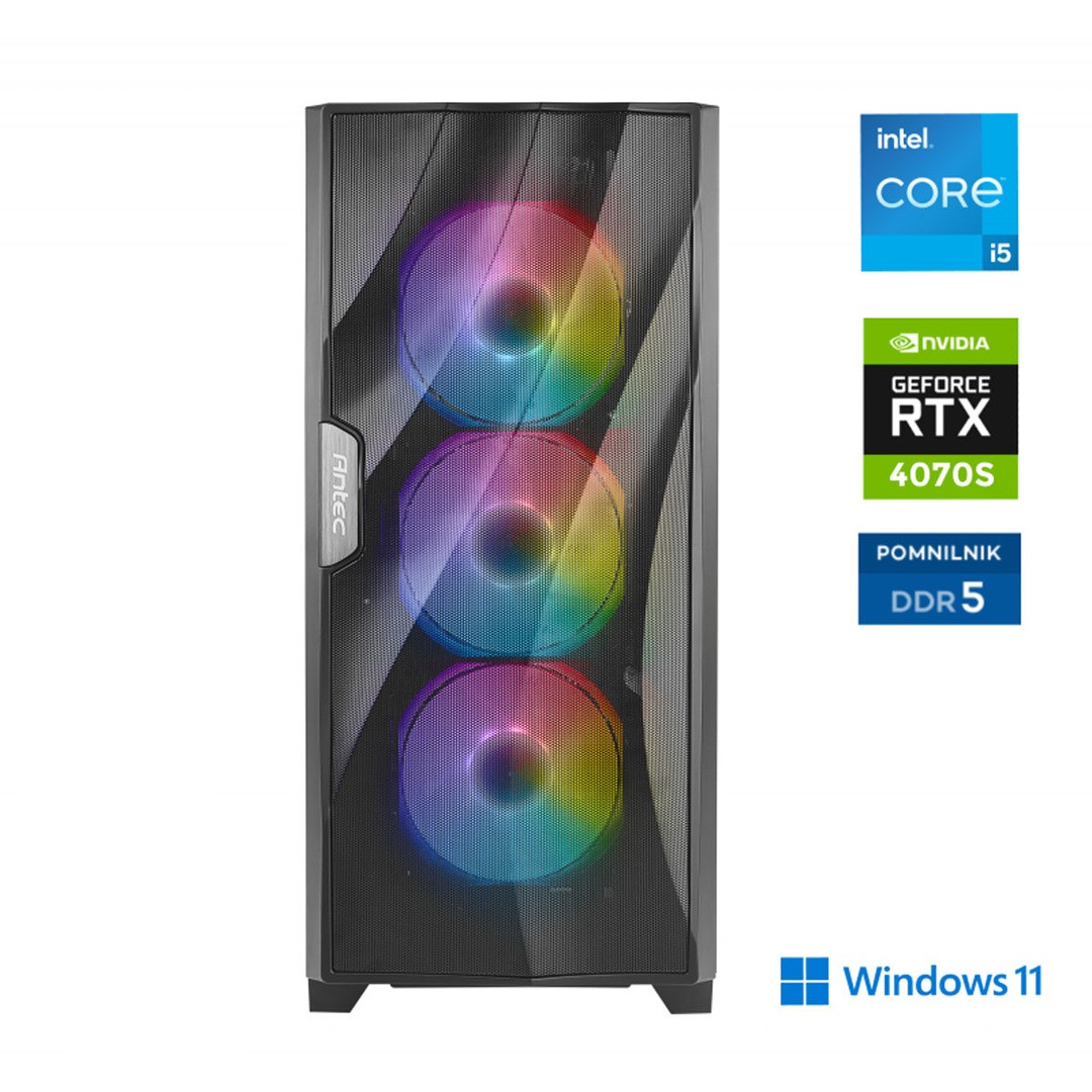 RAČUNALNIK ANNI GAMER EXTREME I5-14400F / RTX 4070S / 32 GB / 2 TB / W11H