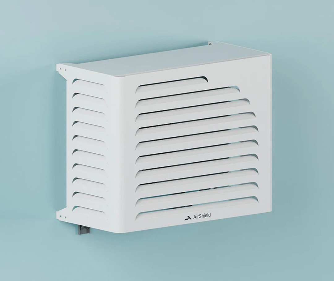 ZAŠČITA ZA KLIMO AIRSHIELD CURVE / S / WHITE / GLOSS /
