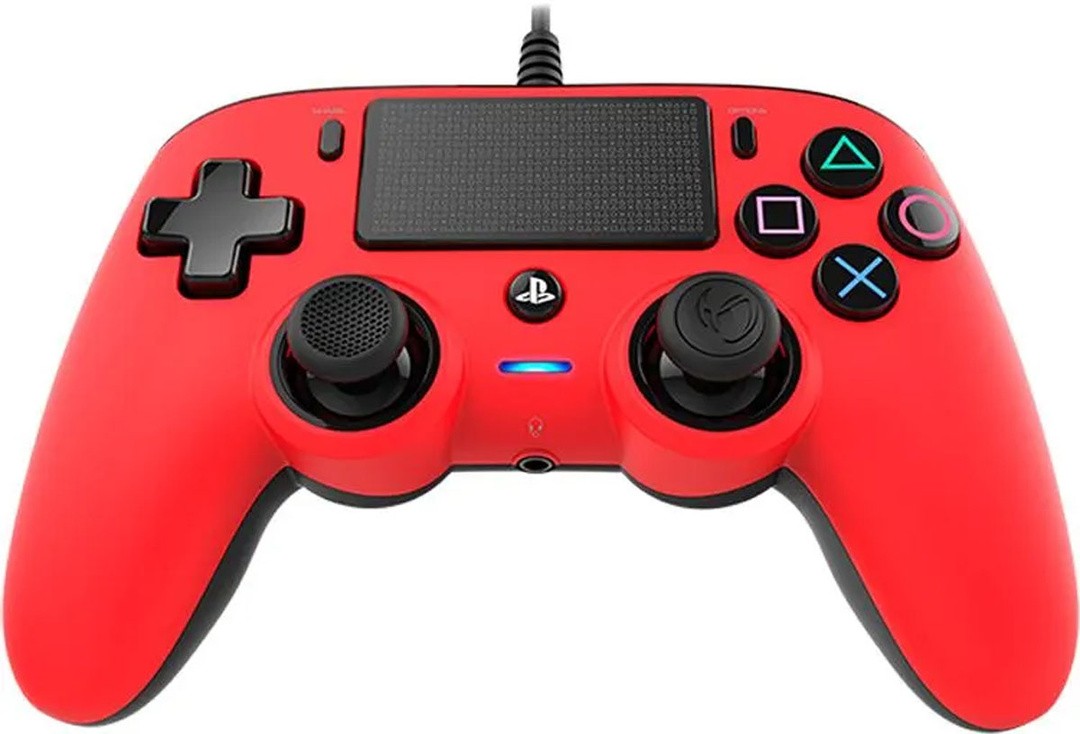 IGRALNI PLOŠČEK NACON COMPACT PS4 ŽIČNI RDEČ