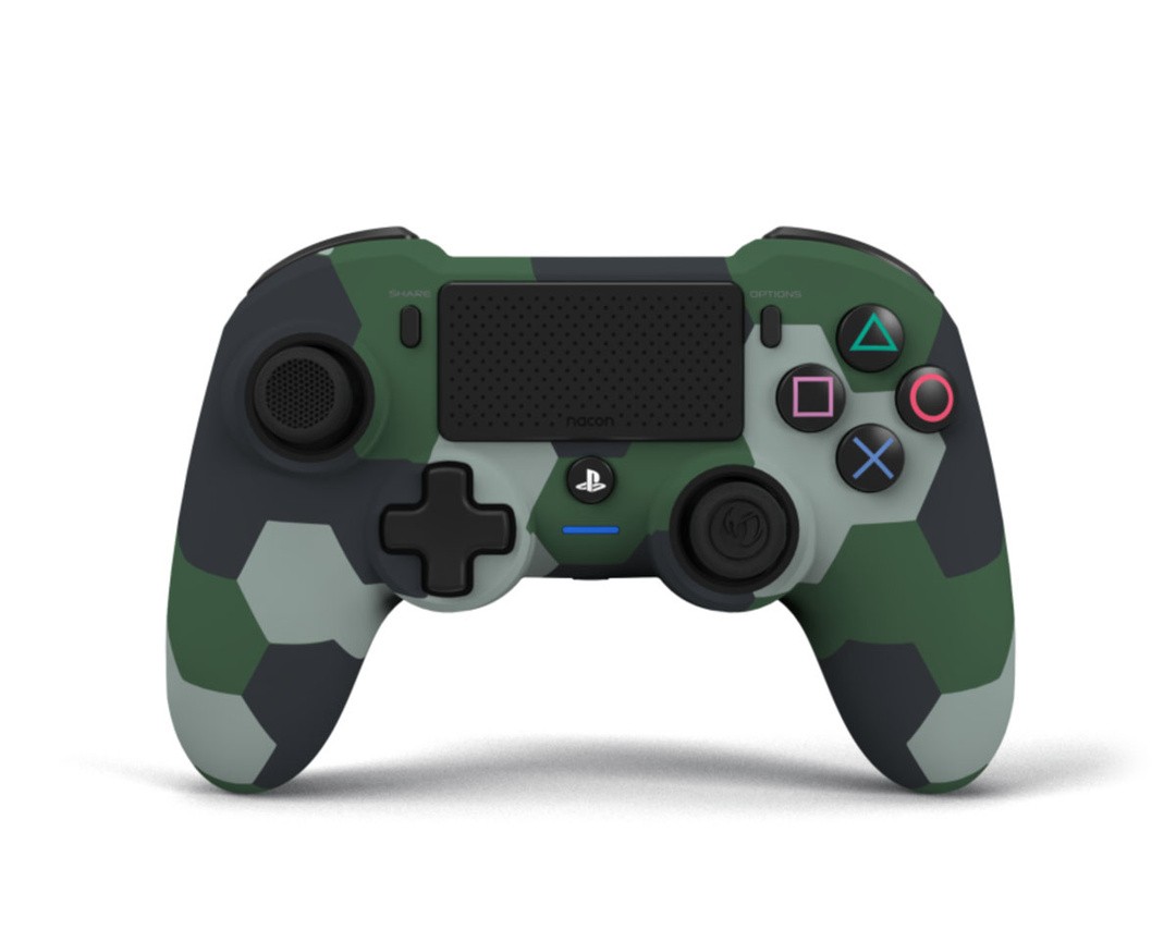 IGRALNI PLOŠČEK NACON PS4 ASYMMETRIC BREZŽIČNI KAMUFLAŽNO ZELEN