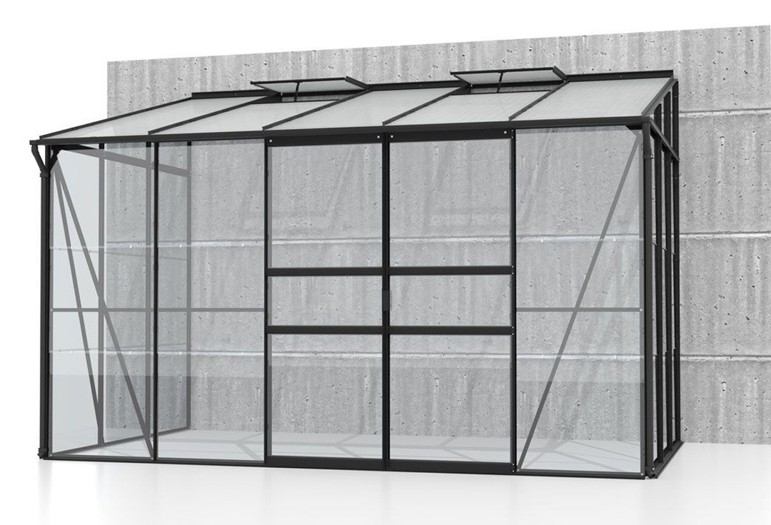 RASTLINJAK, STEKLO-V.PLOŠ VITAVIA IDA 6500 ESG/HKP ČRNA 221X325X202