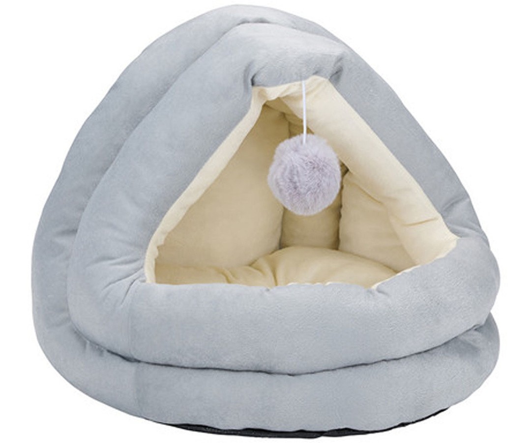 OPREMA ZA MAČKE PET COMFORT POSTELJA Z ŽOGICO