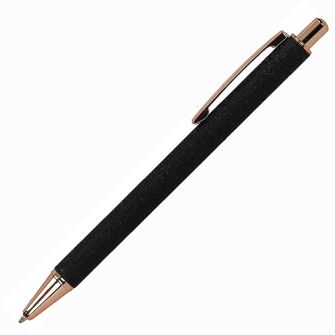 KEMIČNI SVINČNIK CREATIVE METAL ČRN + ETUI