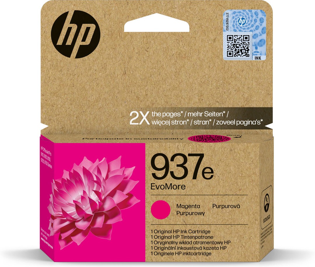 KARTUŠA/TONER HP B-M 937E EVOMORE MAGENTA