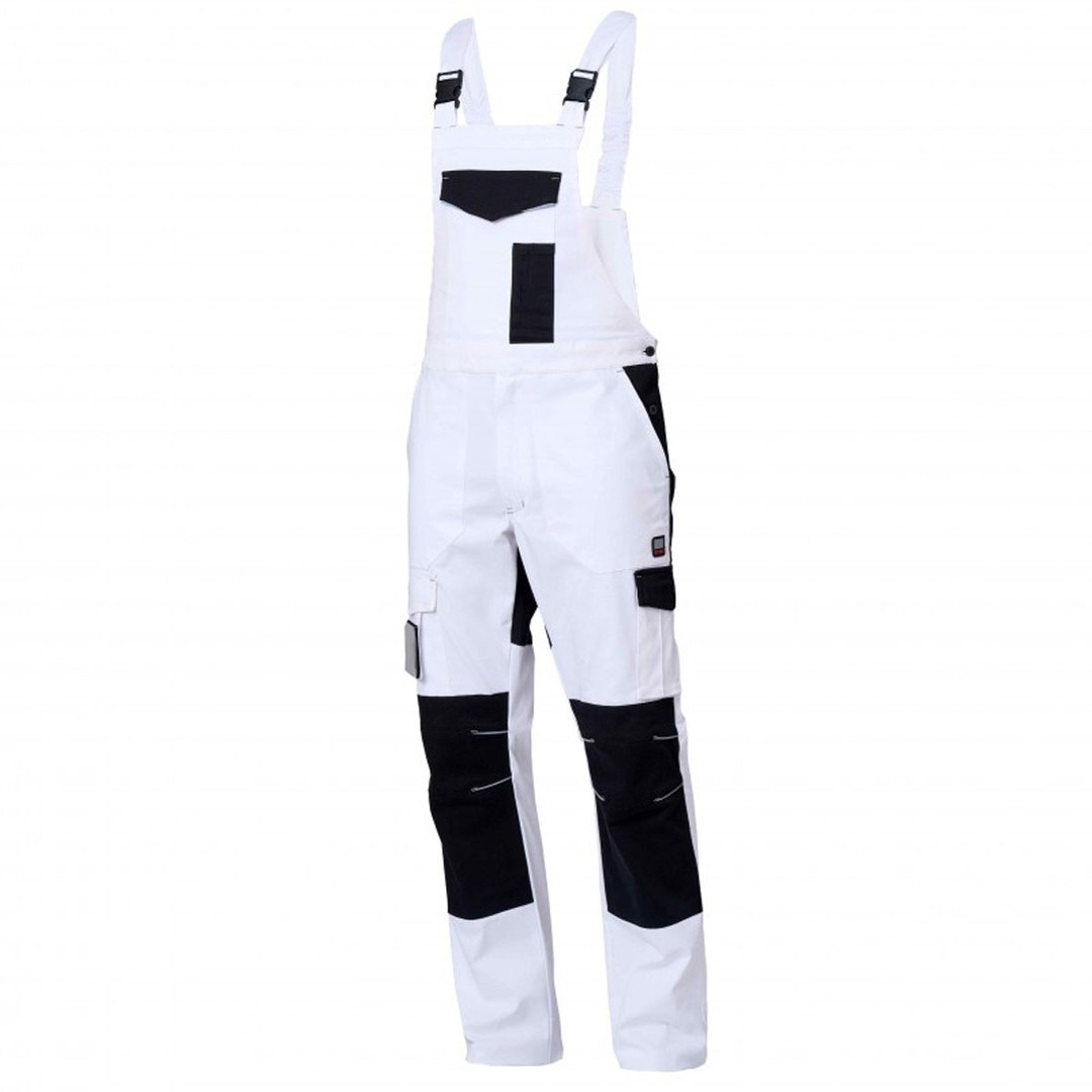 DELOVNE HLAČE SIGGI TAGO PLESKARSKE FARMER 3XL STRETCH BELE