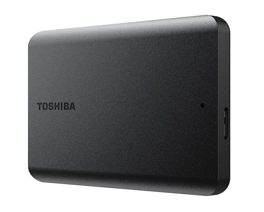ZUNANJI TRDI DISK TOSHIBA CANVIO BASICS 2.5 2TB ČRN, USB 3.2