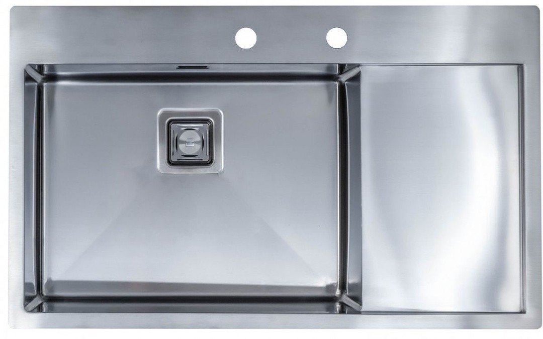 NERJAVNO POMIVALNO KORITO SINK SOLUTION A LINE PLUS PLUS 860X520 LEVI