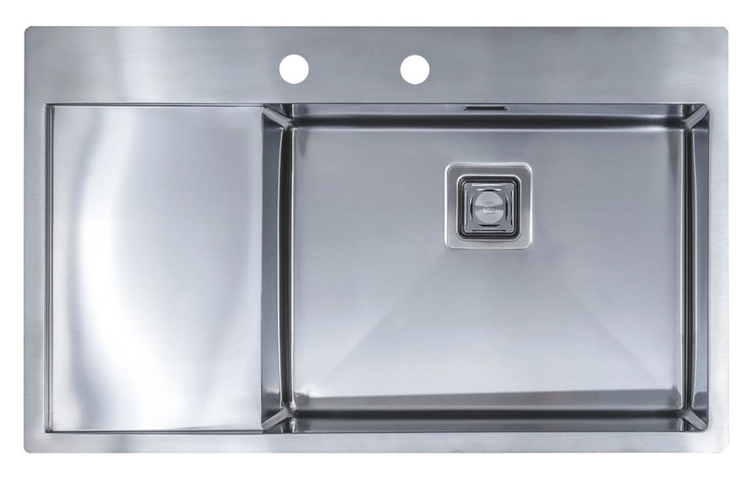 NERJAVNO POMIVALNO KORITO SINK SOLUTION A LINE PLUS PLUS 860X520 DESNI