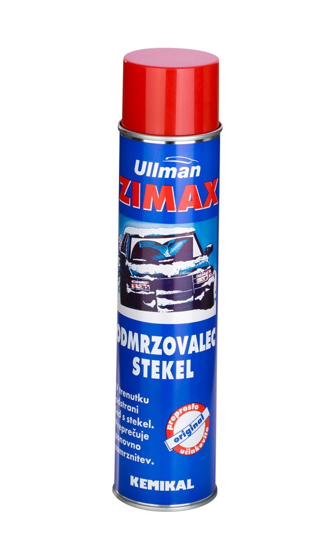 ZUNANJA AVTOKOZMETIKA ULLMAN ZIMAX ODMRZOVALEC STEKEL 600 ML