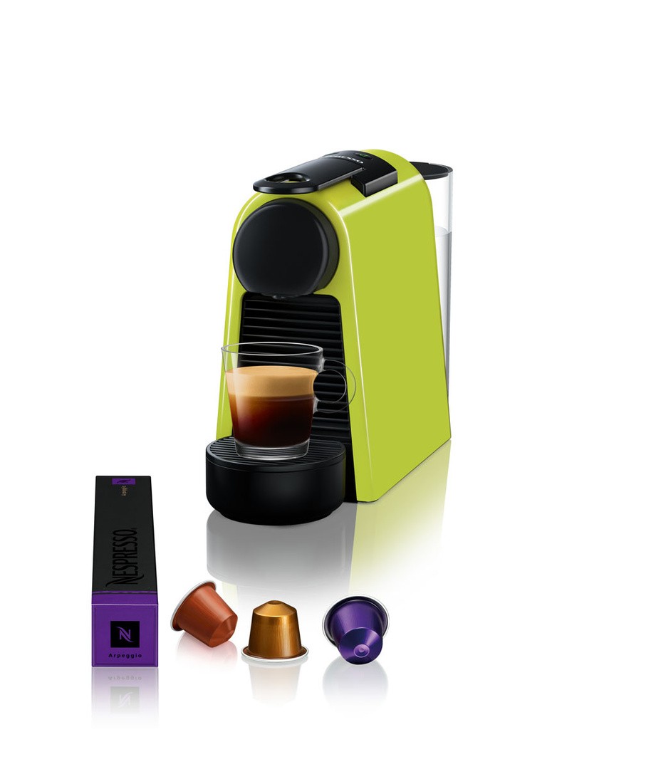 KAVNI APARAT, KAPSULE NESPRESSO ESSENZA MINI ZELEN